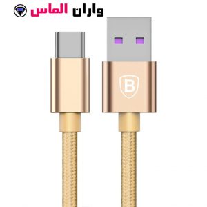 کابل تبدیل USB به USB Type-c باسئوس مدل Speed QC به طول 1 متر